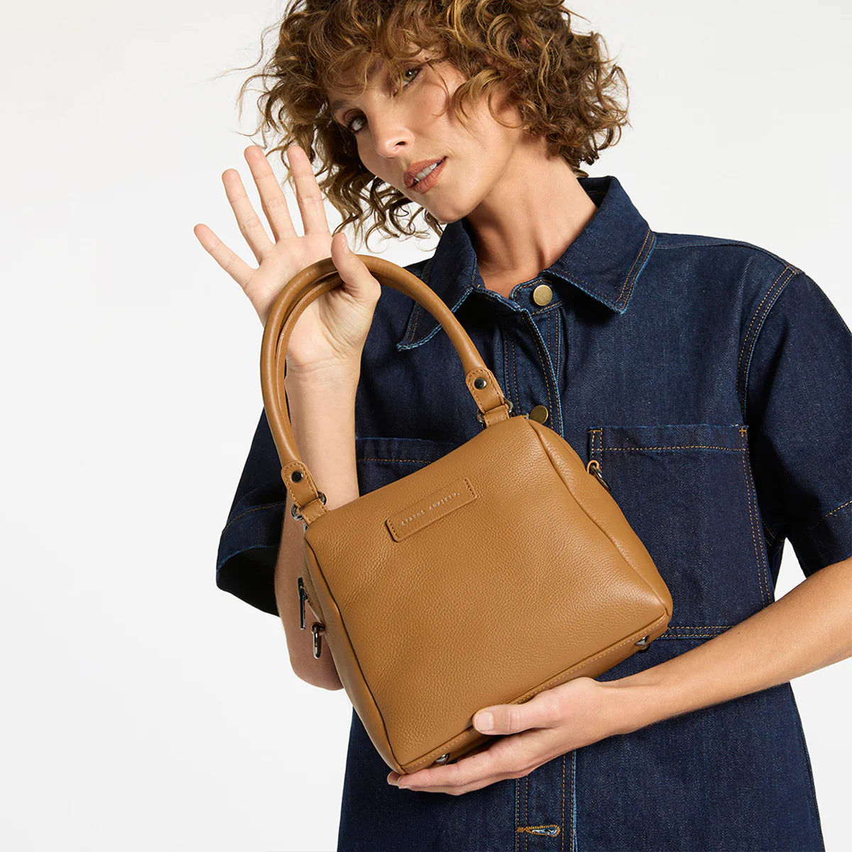 Mini Mountains Bag | Camel