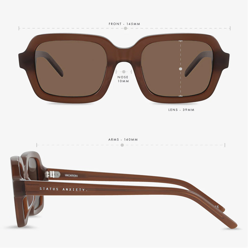 Vacation Sunglasses - Brown