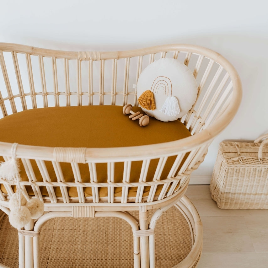 Snuggle Hunny Fitted Jersey Bassinet Sheets