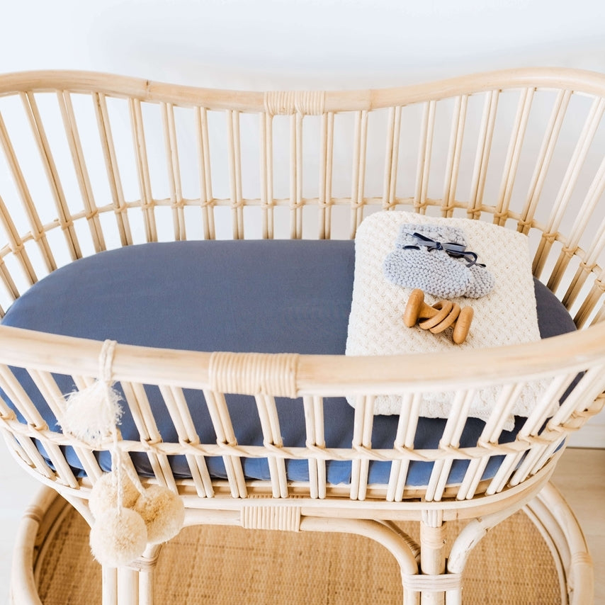 Snuggle Hunny Fitted Jersey Bassinet Sheets