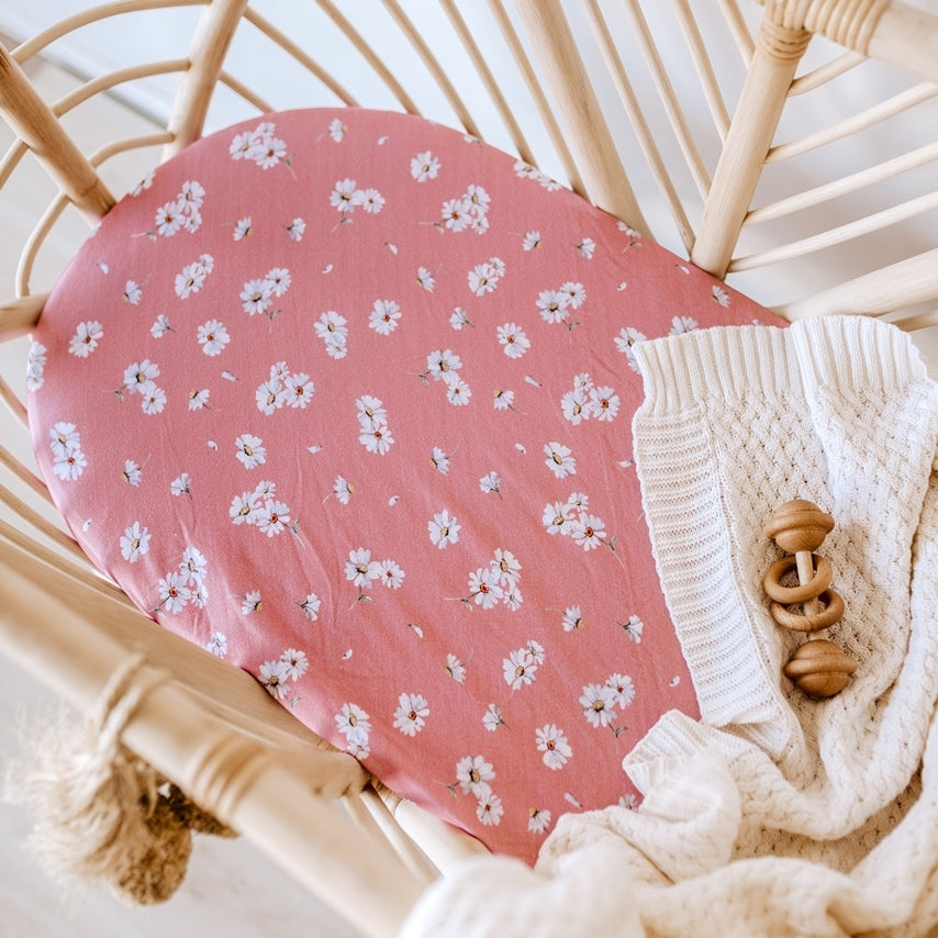 Snuggle Hunny Fitted Jersey Bassinet Sheets