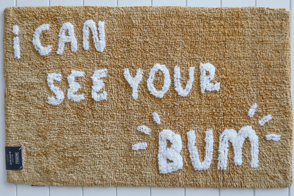 Bath Mat - I Can See Your Bum!
