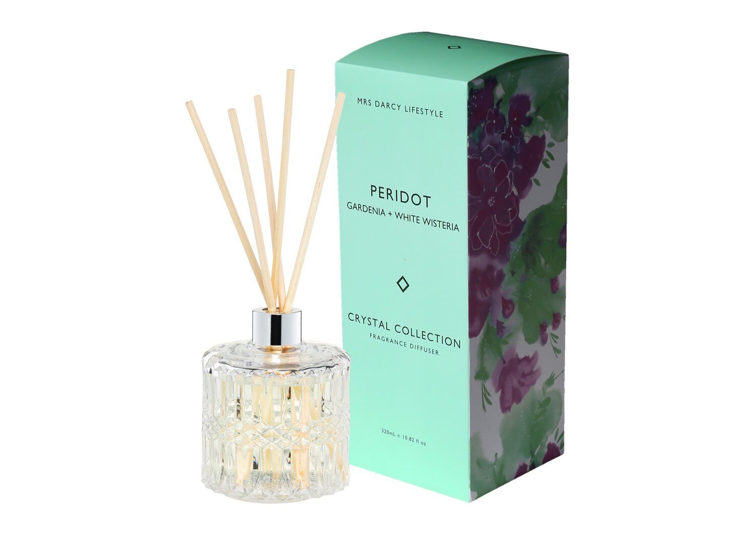 Peridot Diffuser - Gardenia + White Wisteria