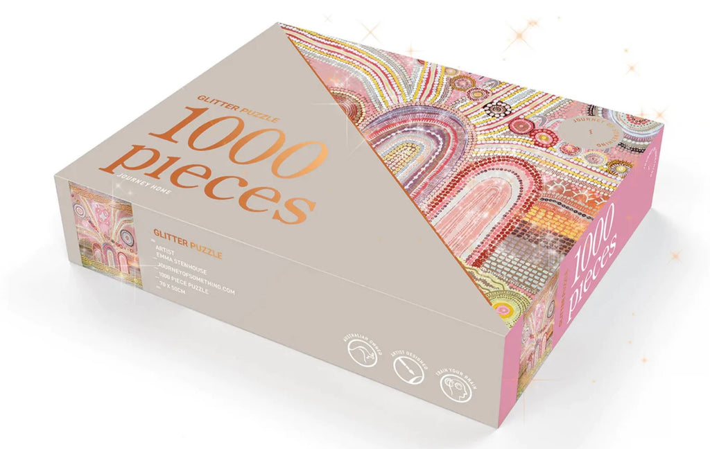 1000 PIECE GLITTER PUZZLE - JOURNEY HOME
