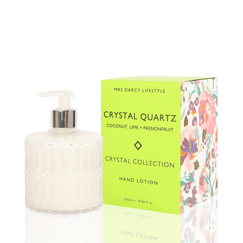 Crystal Quartz - Hand Lotion - Coconut, Lime + Passionfruit