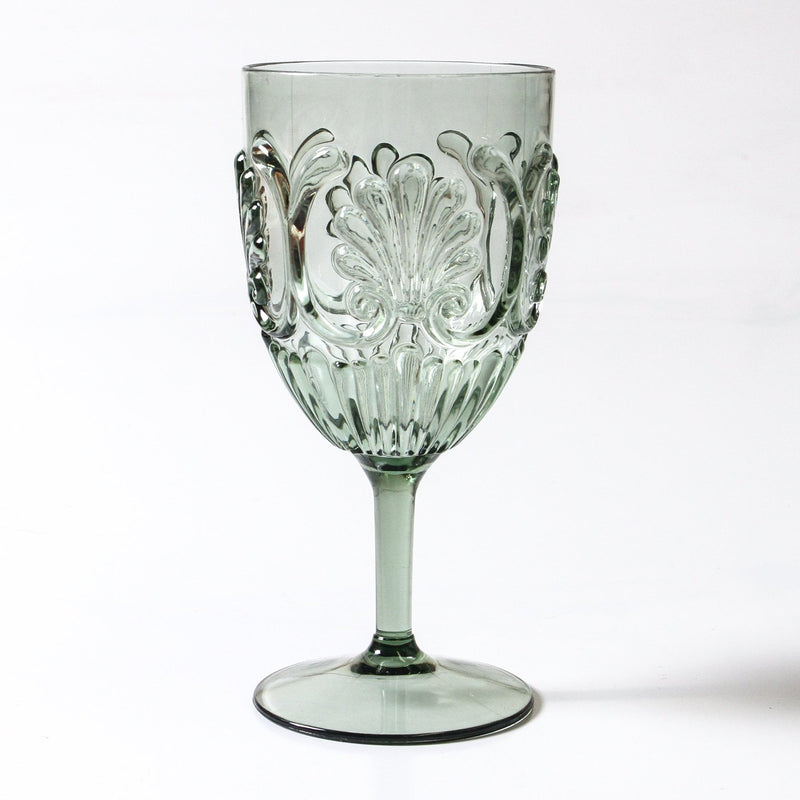 Flemington Acrylic Wine Glass - Green